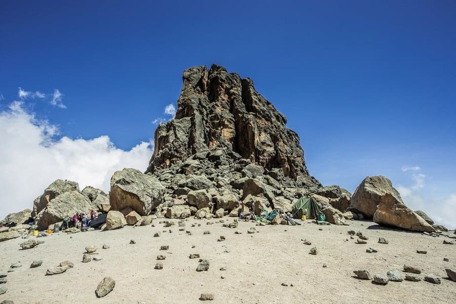 8 days machame route day 4
