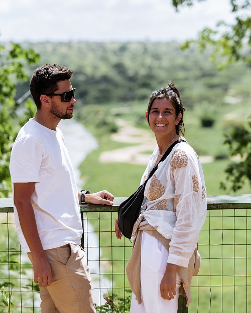 A couple spotting animals during 7 days in the Tarangire for 2026-2027