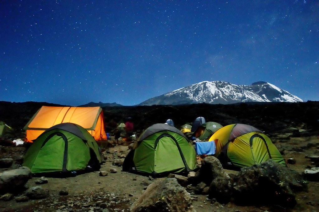 8 days machame route day 2